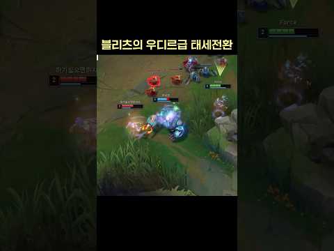 블리츠의 우디르급 태세변환