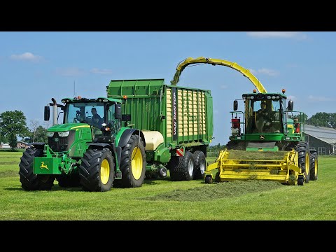 Gras Hakselen | John Deere 7480i | Van den Top | 2025