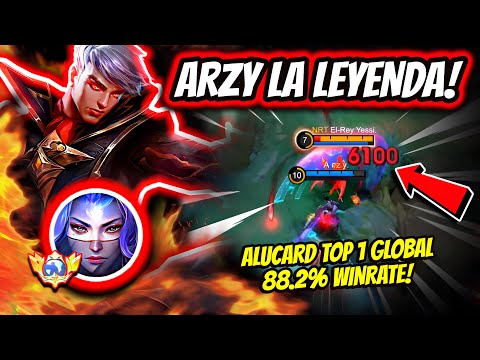 ¡ARZY y LA MEJOR LUO YI DEL MUNDO HACEN DUO! ALUCARD TOP 1 GLOBAL 88.2% WINRATE! | MOBILE LEGENDS