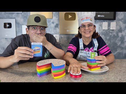 BATALHA PARA MONTAR O BOLO DE ANIVERSÁRIO!