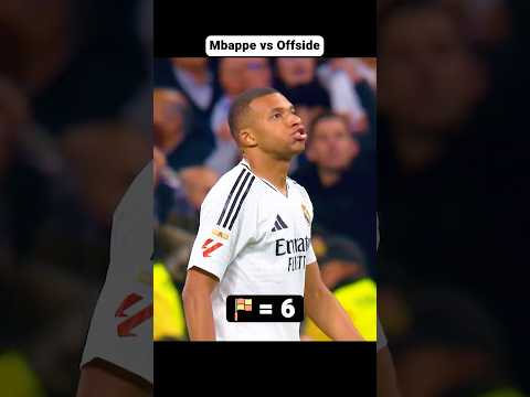 Mbappe vs Offside