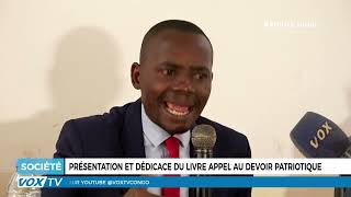 Présentation et dédicace du livre « L'appel au devoir patriotique »
