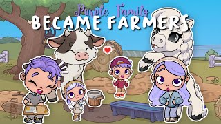 VLOG : PURPLE FAMILY BELI KEBUN & PETERNAKAN DI COUNTRYSIDE | AVATAR WORLD DRAMA ROLEPLAY | PAZU
