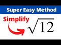 Simplifying Square Roots and Factor Trees