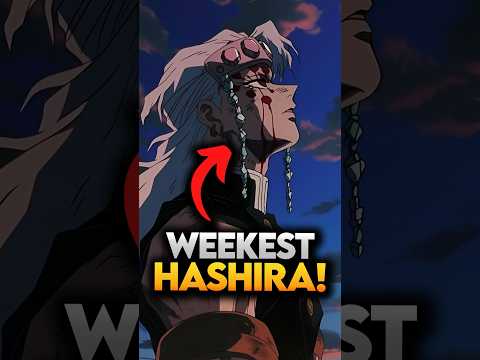 Does Tengen Rank as Weak Hashira? Demon Slayer Explained #demonslayer #shorts