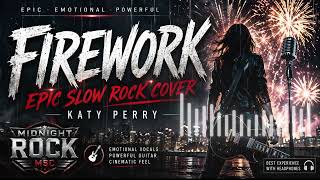 Firework (Epic Slow Rock ) | Emotional Rock Ballad | Midnight Rock MSC