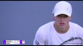 Iga Swiatek v Tatjana Maria, Bad Homburg 2023 (Pilipino Commentary on Video Editing Process)