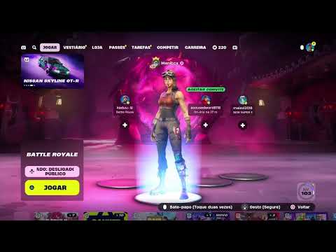 LOJA DE HOJE FORTNITE AO VIVO/ PERSONALIZADA / ESCONDE ESCONDE / OUTFIT BRINCADEIRA PREMIADO