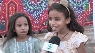 صلاة عيد الفطر والأجواء المصاحبة في جامع بن حمد || عيدكم مبارك