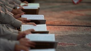 جمع‌خوانی آیه 146 آل‌عمران | التلاوة الجماعية لآية 146 آل عمران | Recitation of Al-Imran 146
