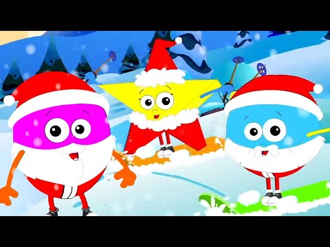 Five Fat Santa, Xmas Song And Nursery Rhyme for Kids by Mr Baby