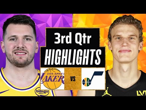 Los Angeles Lakers vs. Utah Jazz Full Highlights 3rd Qtr | Feb 10 | 2025 NBA Highlights