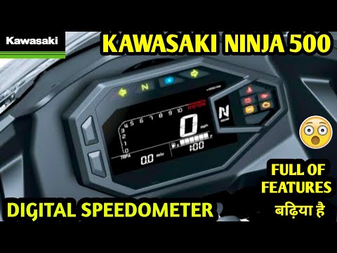 2024 Kawasaki Ninja 500 Digital Speedometer Features | Instrument Console Features 🔥| JD Vlogs Delhi