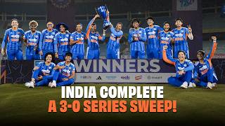 India complete 3-0 sweep! Harmanpreet & Shafali shine with the bat | #INDvZIM
