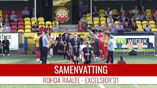 Screenshot van video Samenvatting Rohda Raalte - Excelsior'31