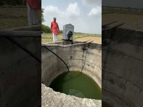 राजस्थान में सिचाई का ग़ज़ब जुगाड़ #wellirrigationsystem