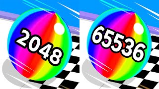 Ball Run 2048 NEW UPDATE Android iOS Gameplay Level 404-450