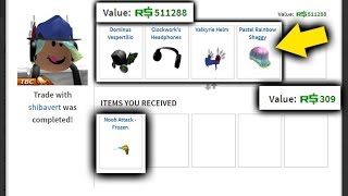1 million robux trade with the richest player