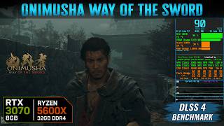 Onimusha Way of the Sword - RTX 3070 - Ryzen 5600x - 1440p, 1080p - Benchmark