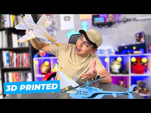Aviones en Impresión 3D con @stlflix