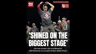 Dayton Tockey on Kyle Branch's performance in College World Series finale to secure championship