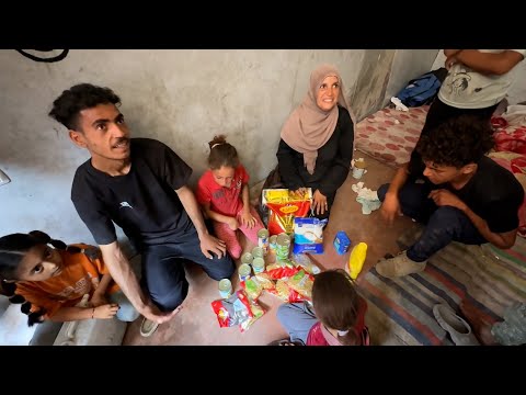 طرد تمويني ينثر الفرح في بيت النازحة إيمان عيسى من غزة