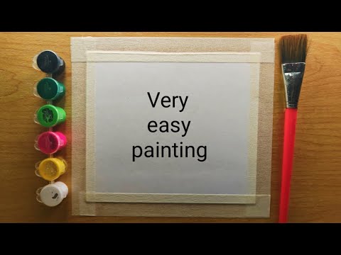 Easy Watercolor Painting for Beginners / Scenery Painting / Step by Step / Tutorial / Easy Painting