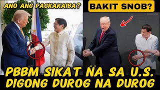 PBBM sikat na sikat na sa U.S. habang si Digong durog na durog