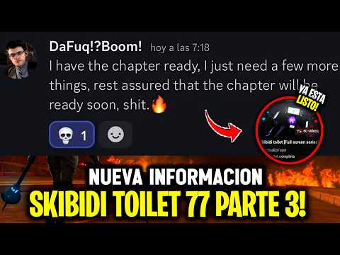 SKIBIDI TOILET 77 PARTE 3 😱TITAN CAMERA VS TITAN TV Y BOCINA🤫 FECHA OFICIAL NUEVA INFORMACION