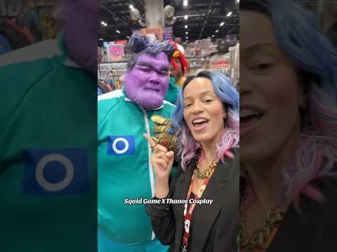 How cool is this Squid Game X Thanos Cosplay #thanos #squidgame #player230 #netflix #cosplay #top