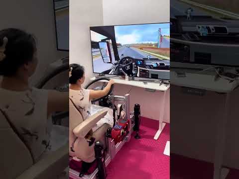 Symulator jazdy ciężarówką