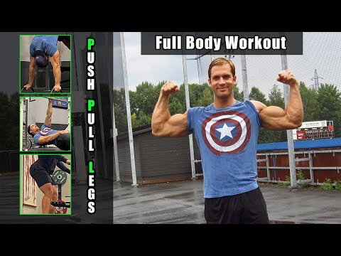 FULL Body Workout - PUSH PULL LEGS (PPL All in ONE Training!)