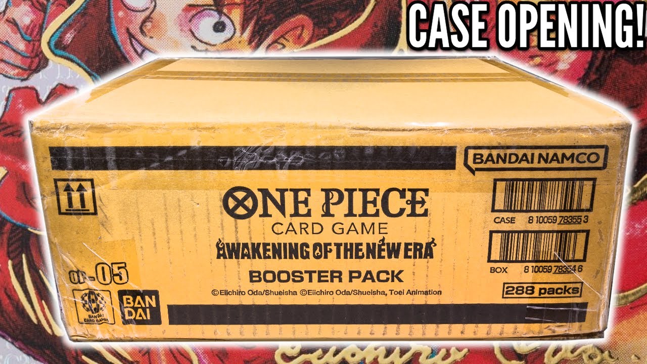 The Official One Piece Set 5 Case Opening! (Awakening of A New Era)