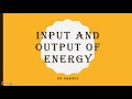 Types of Energy and Systems