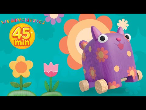 Woodventures - All 10 episodes in a row — Cartoons collection ⭐ Moolt Kids Toons Happy Bear