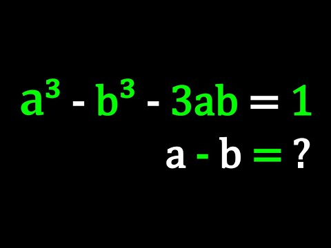 An Interesting Cubic Equation