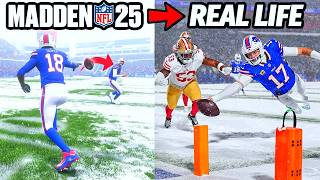 I Recreated TOP PLAYS From NFL Week 13 in Madden 25!