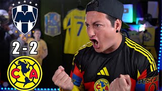 🚨 ¡EMPATE DE LOCURA! 🚨 Reacciones Monterrey 2-2 América