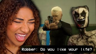 DOPPLEGANGER AND A ROBBER THIS NIGHT SHIFT SUCKS!!!