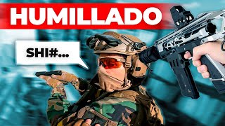 LO PEOR... 💀 HUMILLADO POR ATRAS Y SIN EXCAPATORIA 😵💥 APP01 M4XIMUS KIT 💣 Airsoft