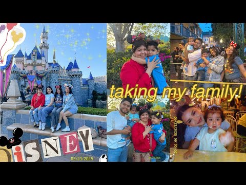 TAKING MY FAMILY TO DISNEY FOR THE FIRST TIME EVER! *EMOTIONAL*