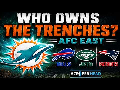 Where Do the Dolphins Offensive Trenches Matchup in the AFC East?