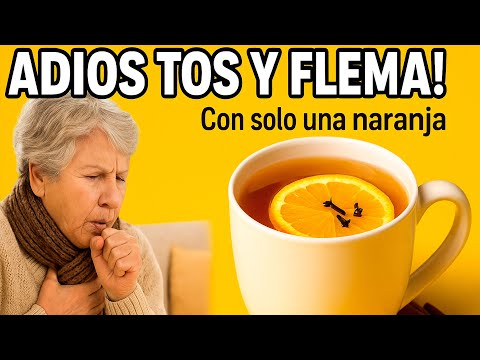 Pon una naranja en el fuego  y dile adiós a la tos, flema y gripe en minutos