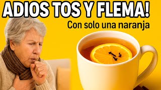 Pon una naranja en el fuego  y dile adiós a la tos, flema y gripe en minutos