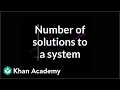 Systems of Equations Scenarios