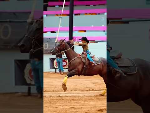 Natielly Malagutti — My little Amazon on fire! 🔥❤ #barrelracing