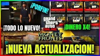 NUEVA ACTUALIZACION en GTA5 Online! TODO LO NUEVO! POLICIA OUTFIT! DINERO X2 y MÁS!