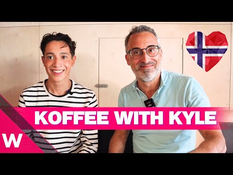 🇳🇴☕ Koffee with Kyle Alessandro (Eurovision Norway 2025) at Oslo Pride | Interview