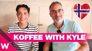 🇳🇴☕ Koffee with Kyle Alessandro (Eurovision Norway 2025) at Oslo Pride | Interview