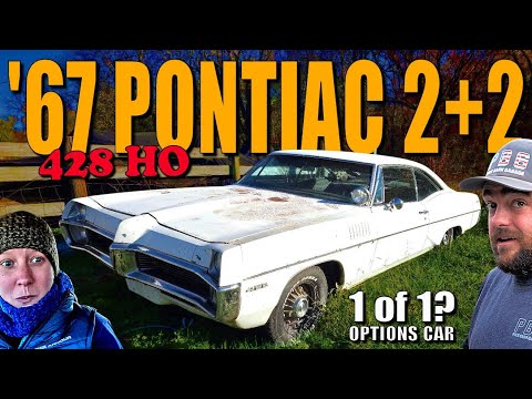 Ultra RARE and RUSTY Pontiac 2+2 REVIVAL ~ Gentleman's Muscle Car